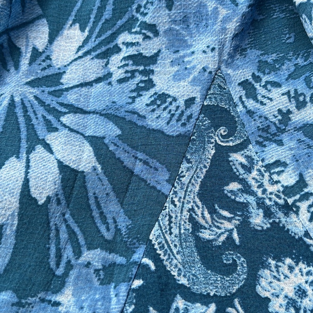 Free People Blue Floral Mini Dress - Picture 7 of 8